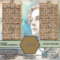 TITANIC - EMBELLISSEMENTS  découpés et gravés au laser sur bois véritable