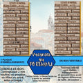VACANCES AU PORTUGAL - EMBELLISSEMENTS découpés et gravés sur bois véritable