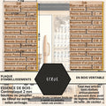 ECOLE - EMBELLISSEMENTS découpés et gravés sur bois véritable