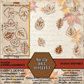 AU FIL DES FEUILLES - EMBELLISSEMENTS  découpés et gravés au laser sur bois véritable