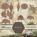 TORTUES TERRESTRES - EMBELLISSEMENTS  découpés et gravés au laser sur bois véritable